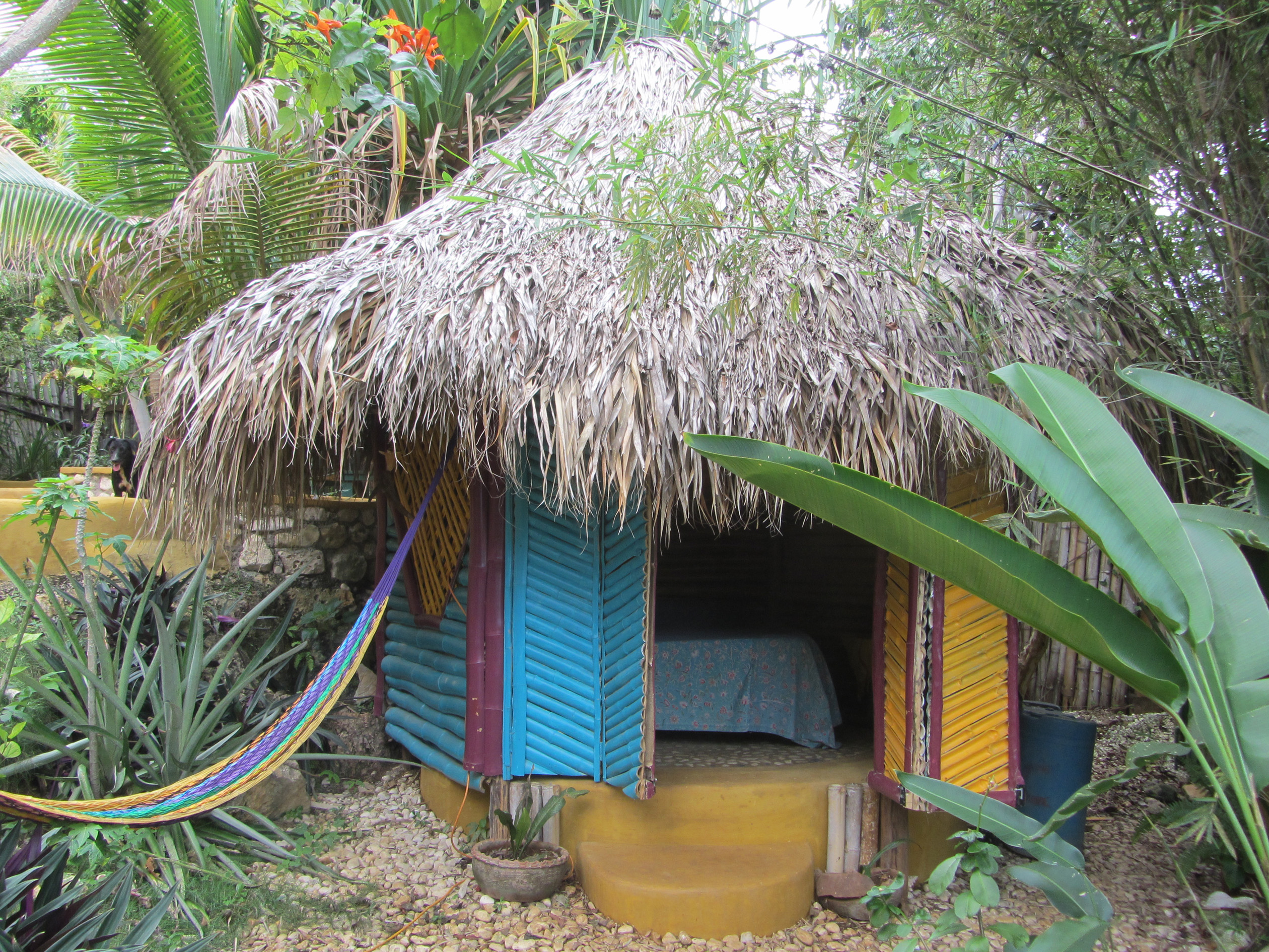 Bamboo Palace outside